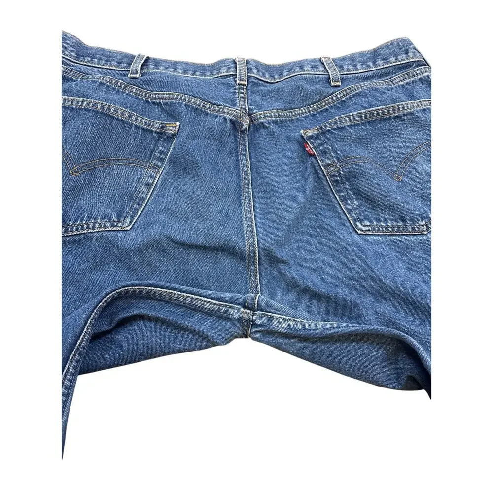 Vintage 1998 Levi’s 501 button fly made in USA denim blue jean 41x30 - Picture 9 of 9